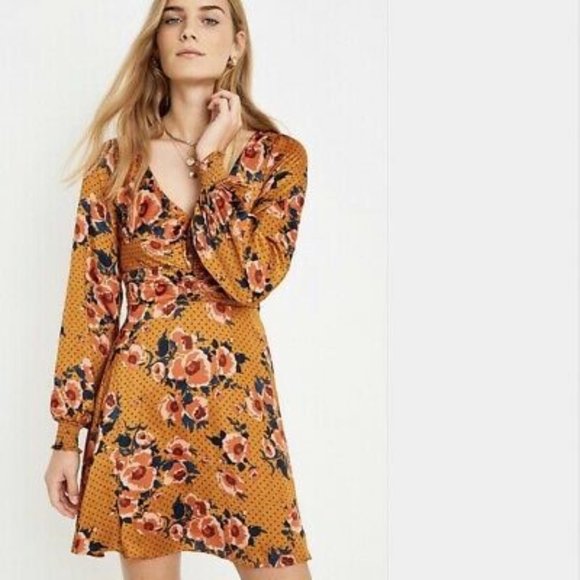 free people morning light mini dress